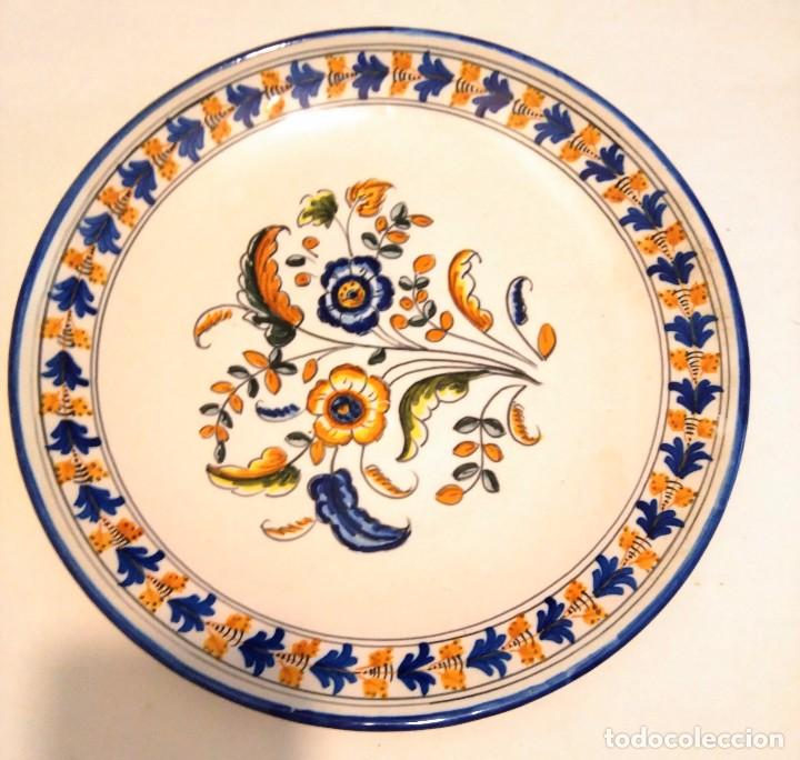 Vintage: PLATO CERAMICA - JAMI ARENA - AVILA - 20 CM DIAMETRO