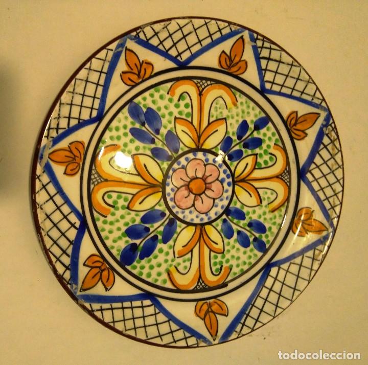 Vintage: PLATO CER&Aacute;MICA 26 CM DI&Aacute;METRO