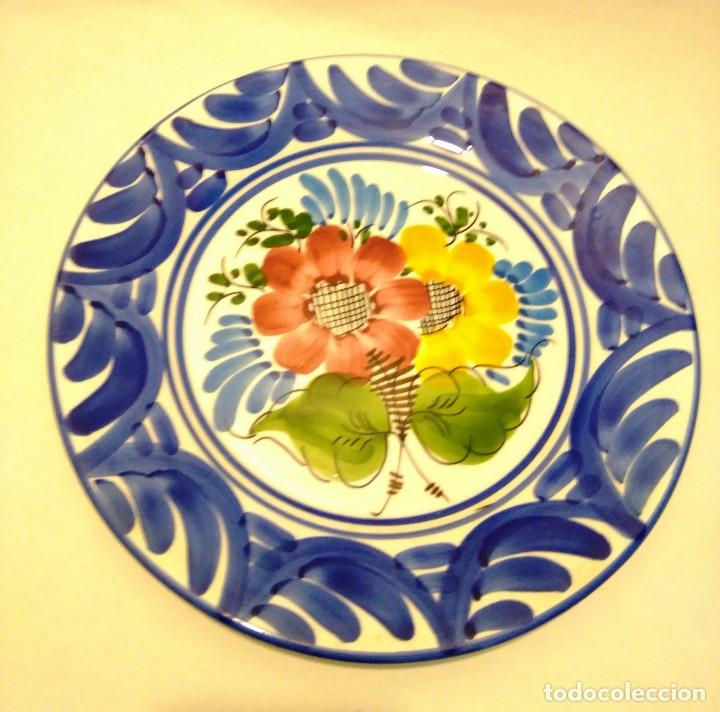 Vintage: PLATO CER&Aacute;MICA - 30 CM DI&Aacute;METRO