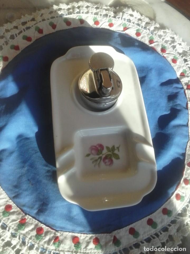 Vintage: JUEGO FUMADOR-PORCELANA.