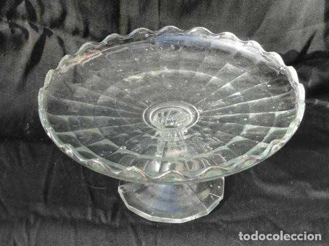Vintage: BONITO CENTRO DE MESA DE CRISTAL. - Foto 2