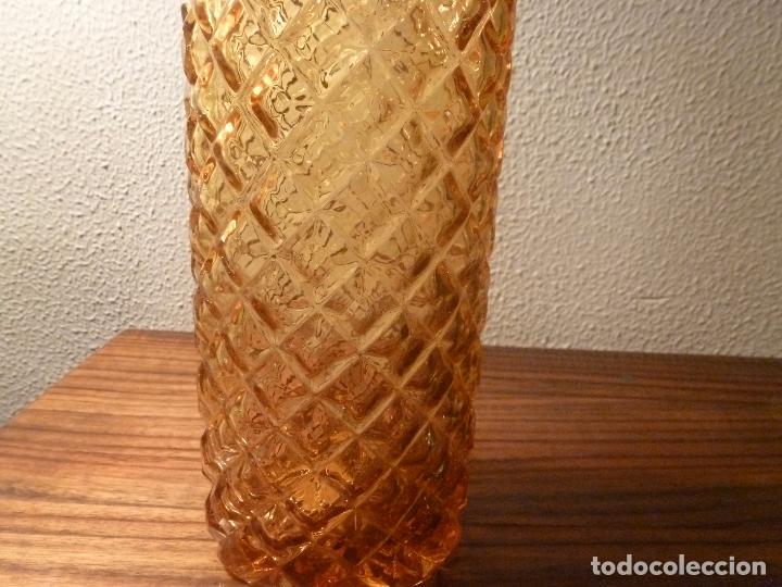 Vintage: botella de cristal caramelo - Foto 2