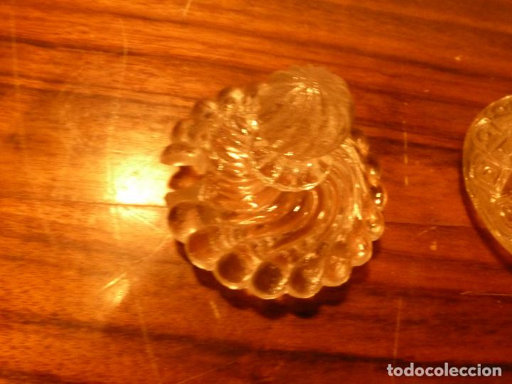 Vintage: dos saleros de cristal - Foto 4