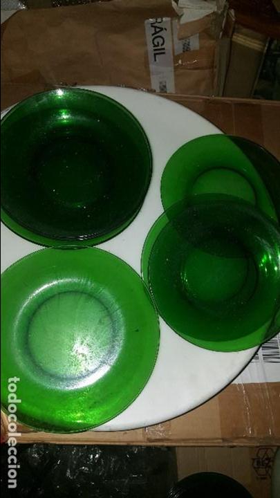 Vintage: 12 PLATOS VERDES - Foto 1