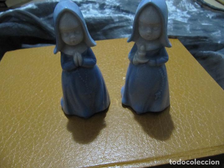 Vintage: BONITAS HERMANAS MONJAS PORCELANA VINTAGE MADE IN JAPAN