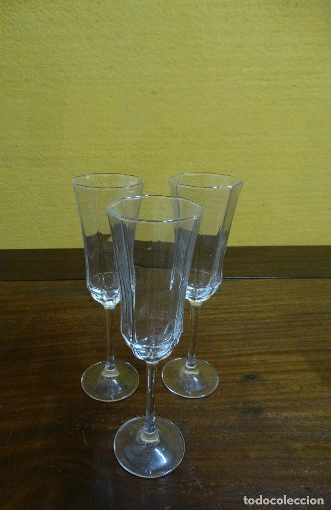 Vintage: 3 COPAS CHAMPAN. REF. 5957 - Foto 1