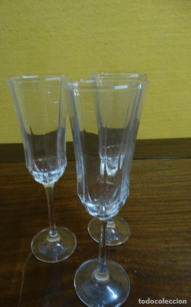 Vintage: 3 COPAS CHAMPAN. REF. 5957 - Foto 4