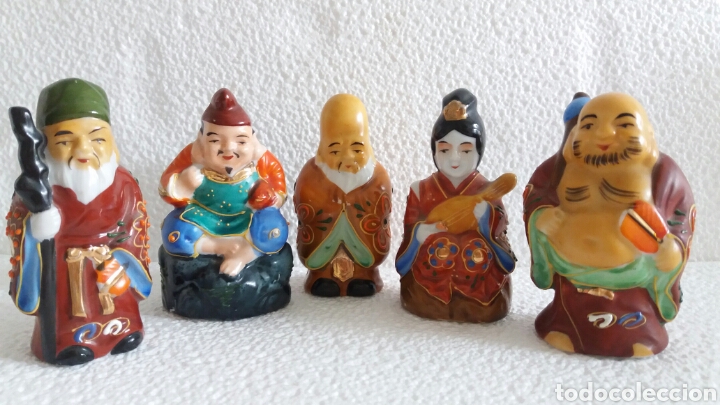 Vintage: Vintage 5 dioses de la fortuna china
