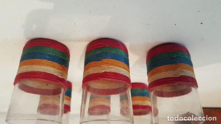 Vintage: juego de 6 vasitos - Foto 2