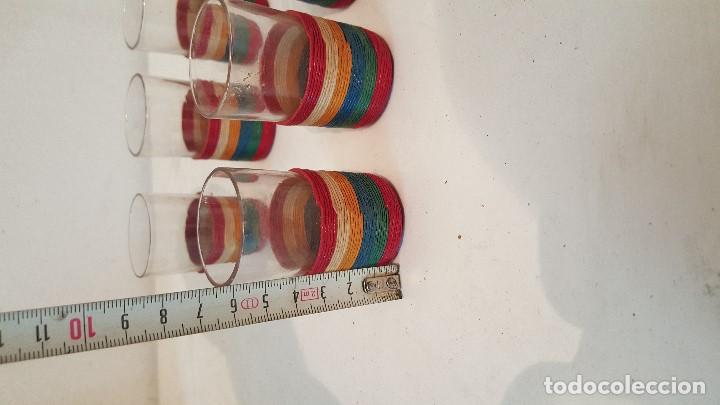 Vintage: juego de 6 vasitos - Foto 5