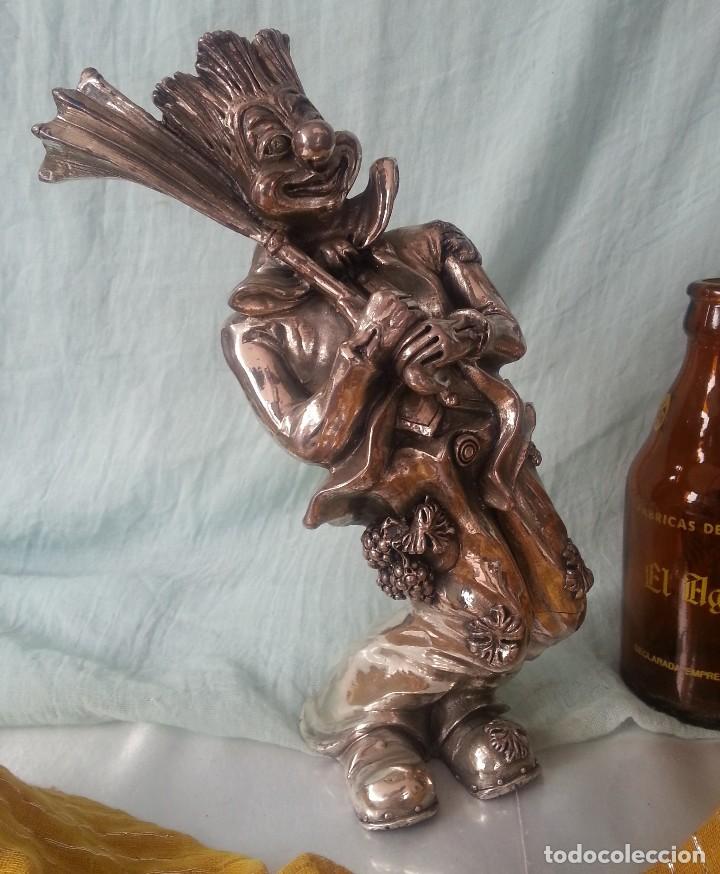 Vintage: VIEJO PAYASO DE METAL. MUY BUEN ESTADO. CLAY OF METAL
