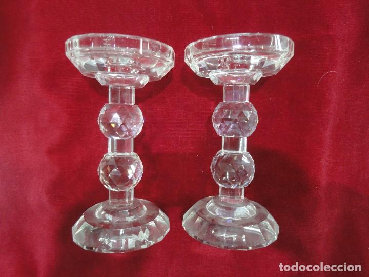 Vintage: PAREJA DE CANDELABROS - Foto 1