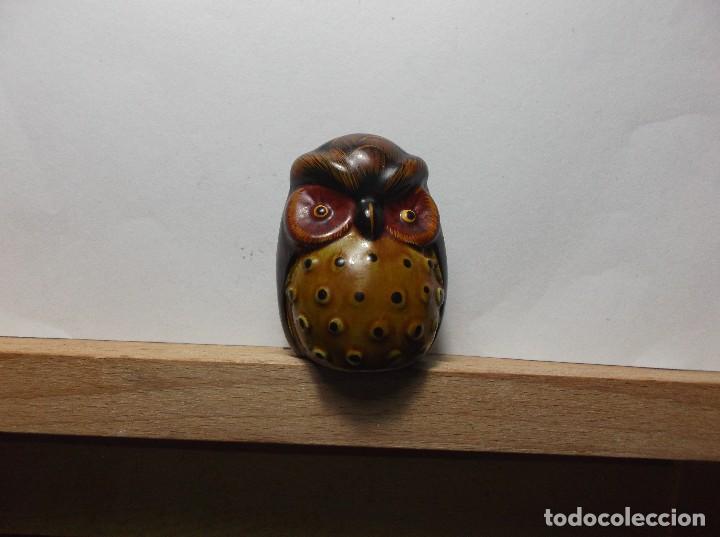 Vintage: BUHO REALIZADO EN CERAMICA.