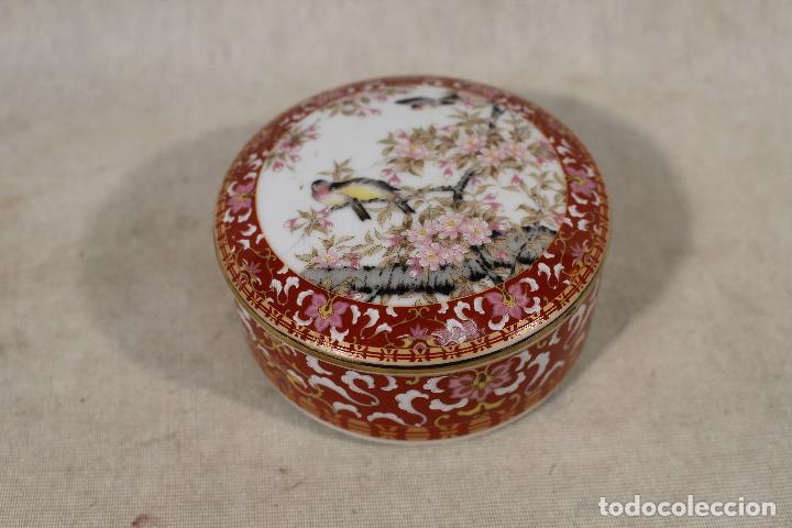 Vintage: joyero en porcelana - japon - importado por el corte ingles