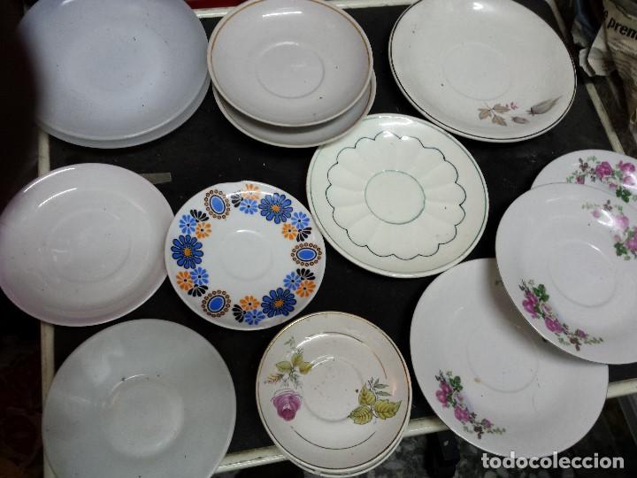 Vintage: lote 13 platos postre