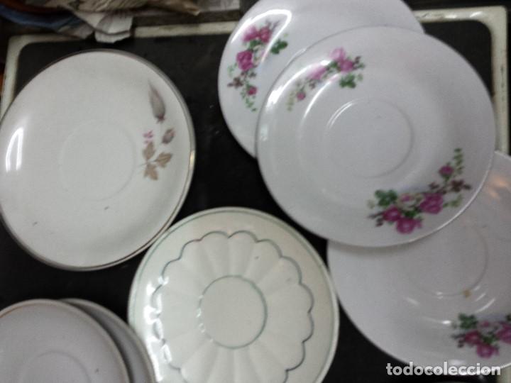 Vintage: lote 13 platos postre - Foto 2