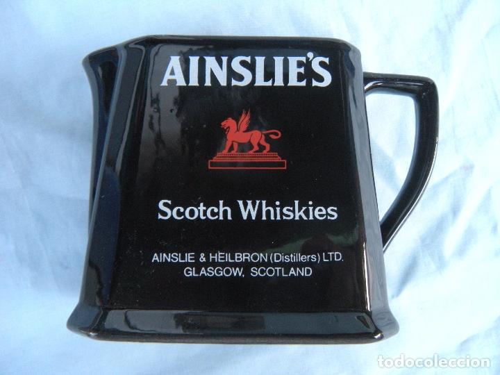 Vintage: JARRA DE WHISKEY AINSLIE&acute;S
