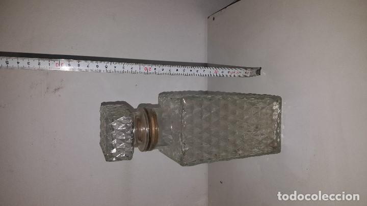 Vintage: BOTELLA CRISTAL TALLADO - Foto 4