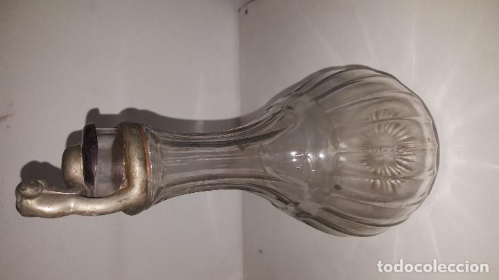 Vintage: BOTELLA CRISTAL ANTIGUA - Foto 2