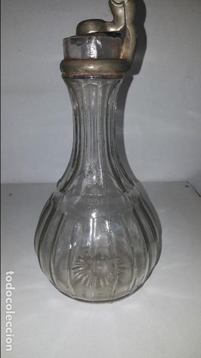 Vintage: BOTELLA CRISTAL ANTIGUA - Foto 1