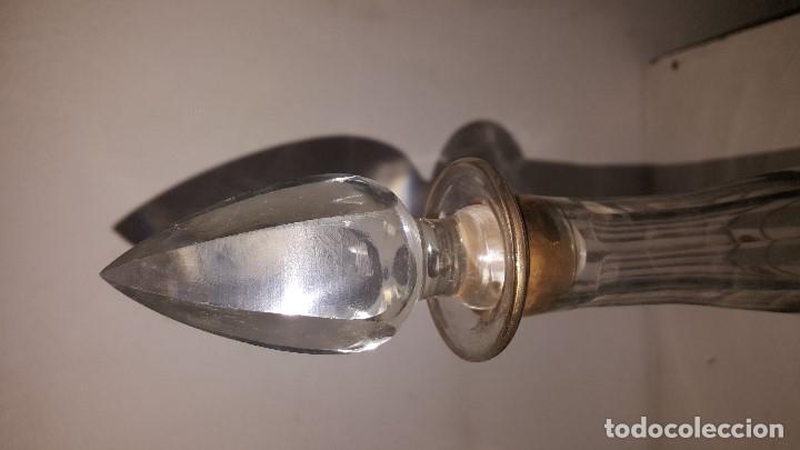 Vintage: BOTELLA CRISTAL TALLADO - Foto 3