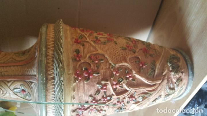 Vintage: JARRON CON RELIEVES CHINA - Foto 7