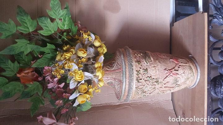 Vintage: JARRON CON RELIEVES CHINA - Foto 10