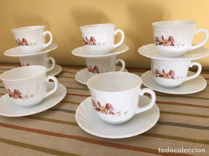 Ensemble De 4 Tasses En Porcelaine Blanche Sans Soucoupe