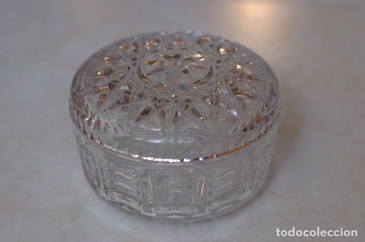 Vintage: BOMBONERA DE CRISTAL - Foto 1