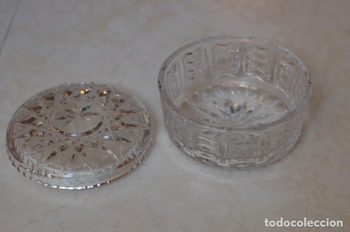 Vintage: BOMBONERA DE CRISTAL - Foto 2