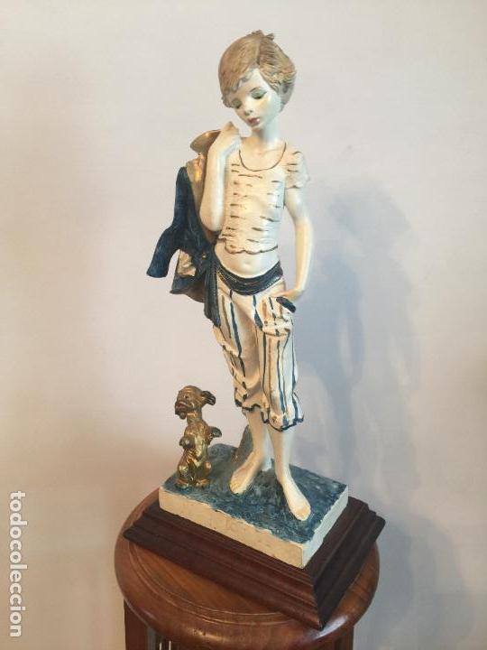 Vintage: PRECIOSA FIGURA HECHA Y PINTADA A MANO MADE IN ITALY