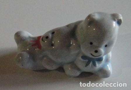Vintage: Miniatura de osos en porcelana