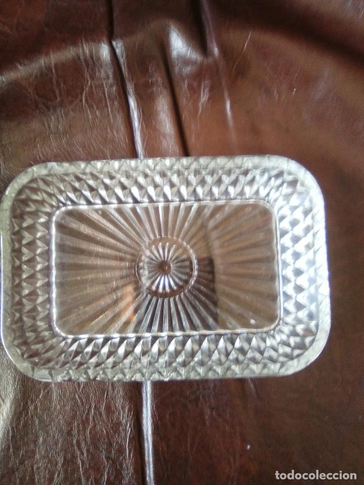 Vintage: Bandeja de cristal. - Foto 1