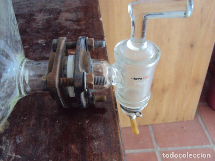 Vintage: GRAN BOTELLA CON GRIFO DE CRISTAL - Foto 2