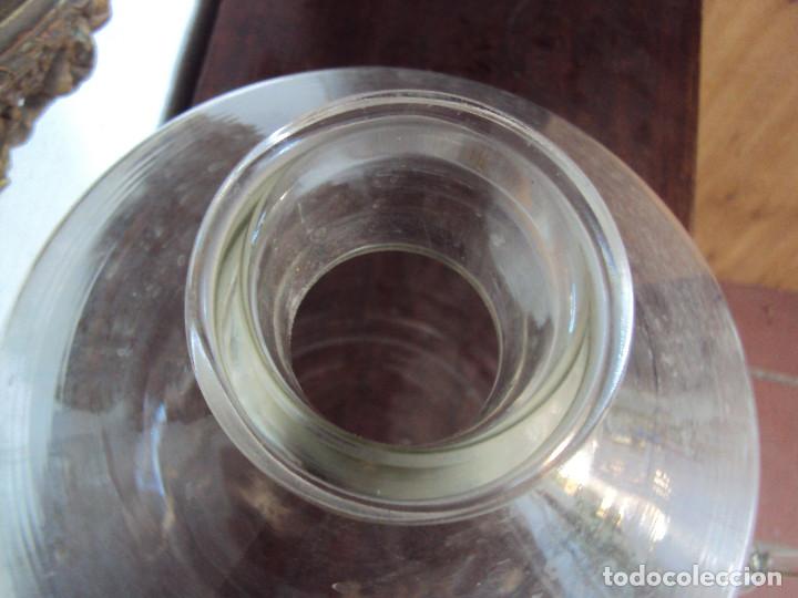 Vintage: GRAN BOTELLA CON GRIFO DE CRISTAL - Foto 3