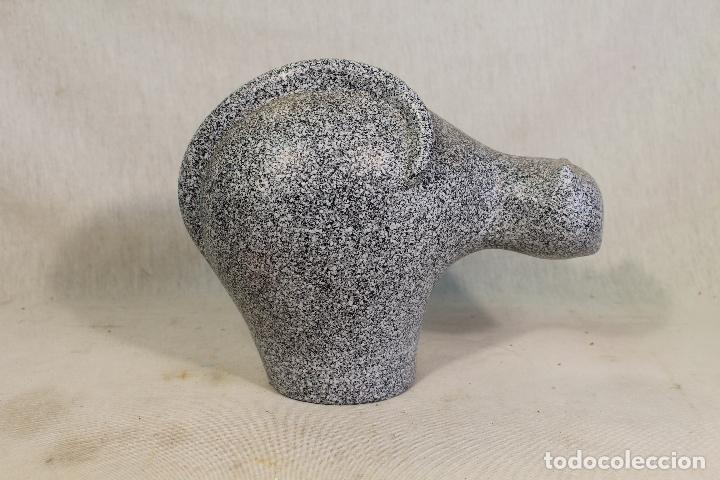 Vintage: figura de gato en ceramica de manises