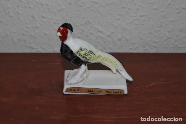 Vintage: PEQUE&Ntilde;A FIGURA DE PORCELANA - FAIS&Aacute;N - ESPOLONERO MONTA&Ntilde;&Eacute;S - A&Ntilde;OS 60