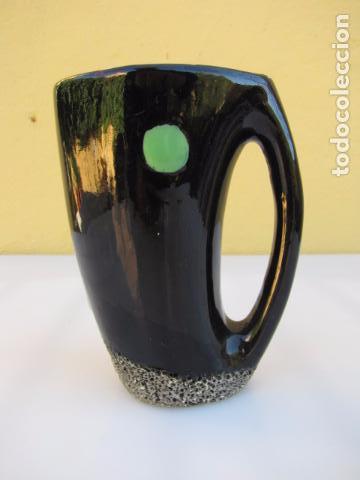 Vintage: Baso de cer&aacute;mica vidriada. A&ntilde;os 70. Posiblemente alem&aacute;n