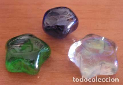 Vintage: Piezas (estrellas de cristal) - Foto 1