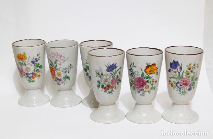 Vintage: Copas de ceramica. Gres. - Foto 2