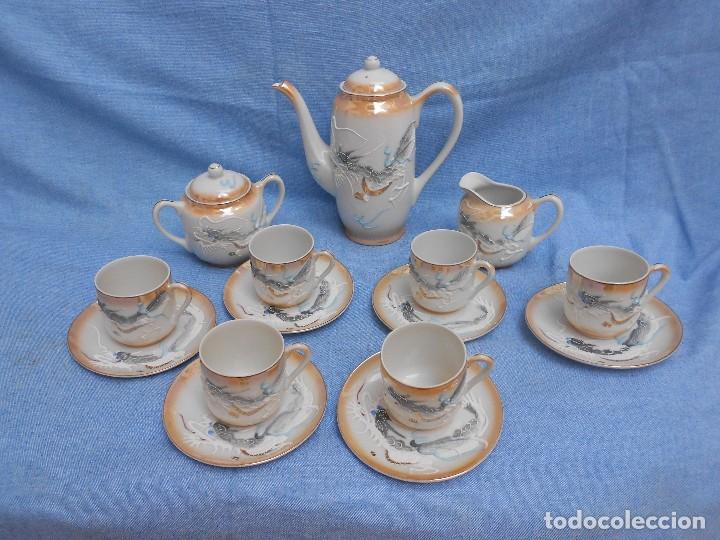 Vintage: JUEGO DE CAFE PORCELANA CHINA.