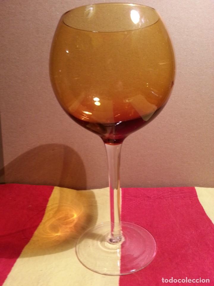 Vintage: COPA DE VINO - COLOR . - Foto 1