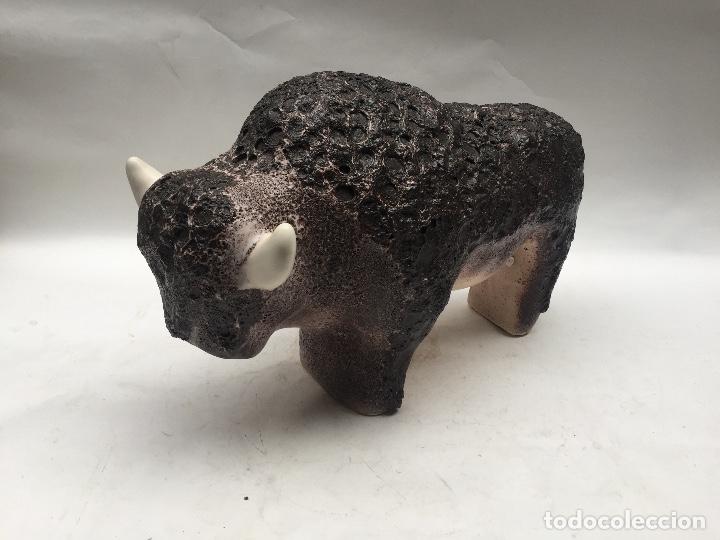 Vintage: BISONTE DE CERAMICA , 1960,  XXL