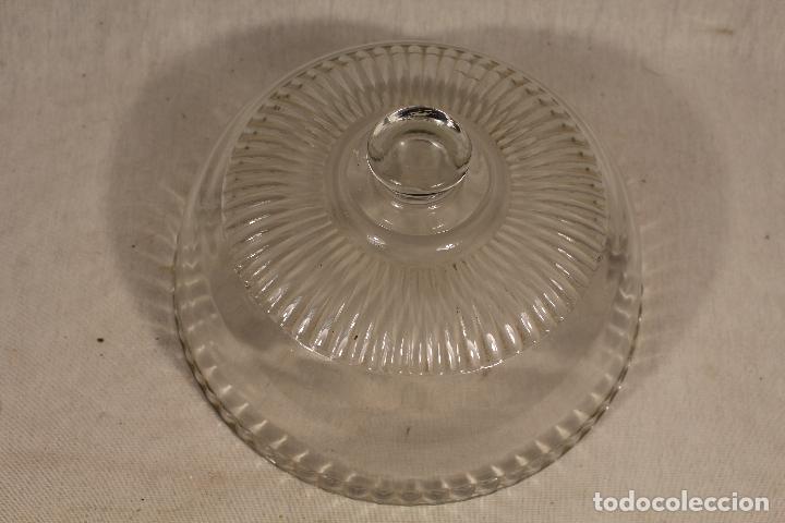 Vintage: tapadera quesera de cristal - Foto 3