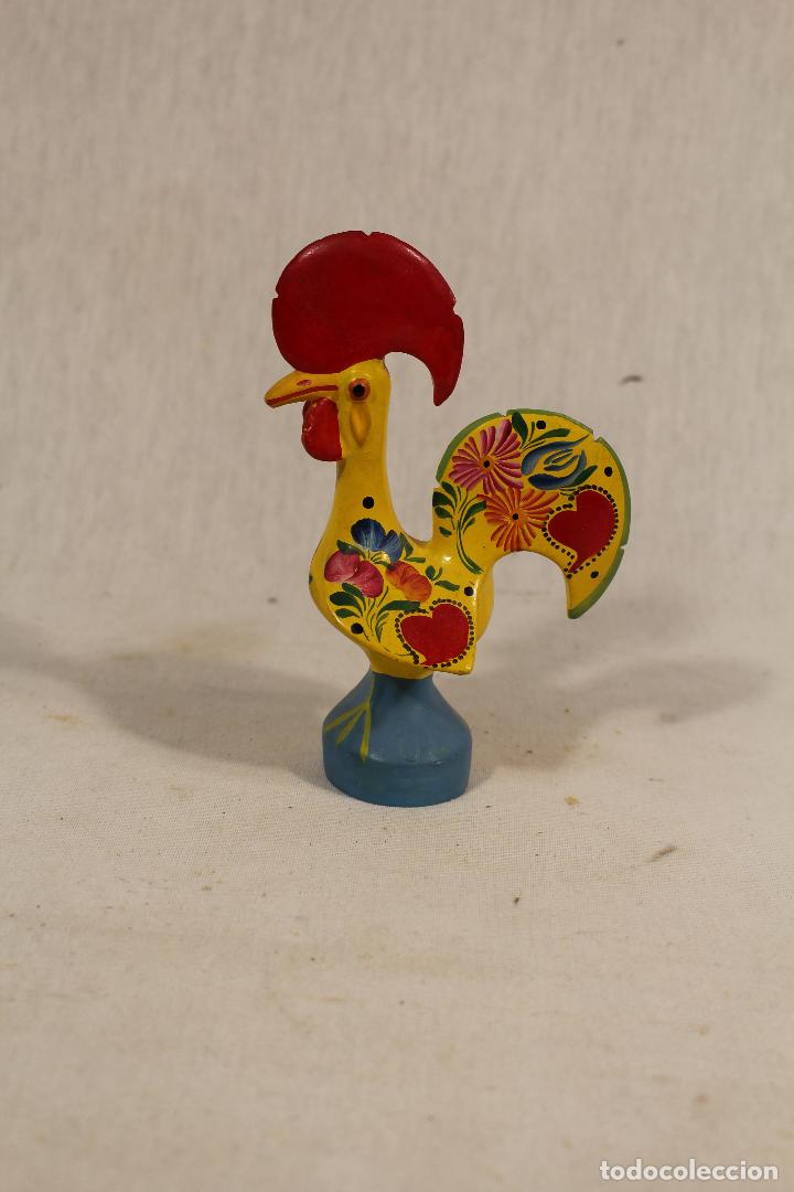 Vintage: gallo en ceramica