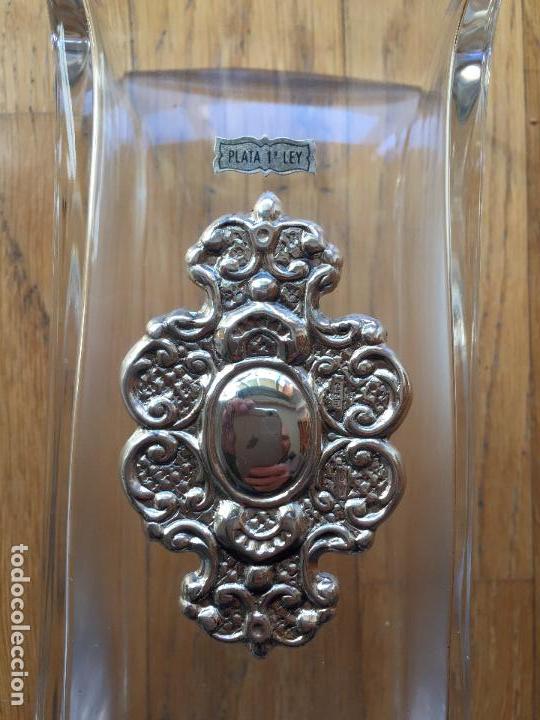 Vintage: JARRON CRISTAL, PLATA LEY - Foto 5
