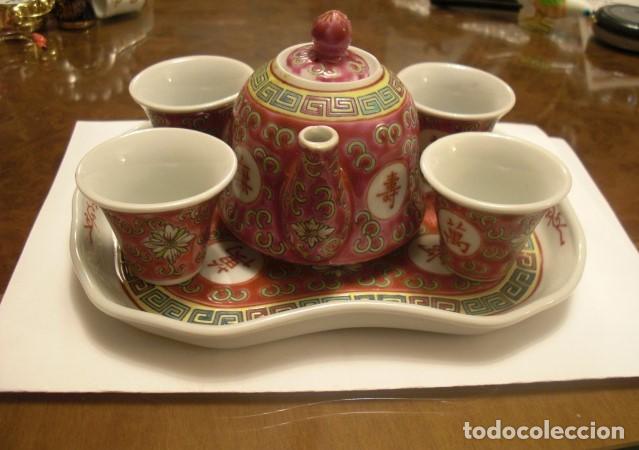 Vintage: SET DE PORCELANA ORIENTAL