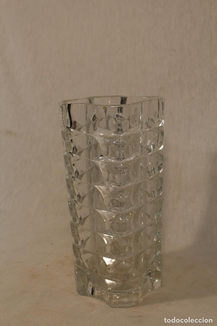 Vintage: jarron florero en cristal - Foto 3