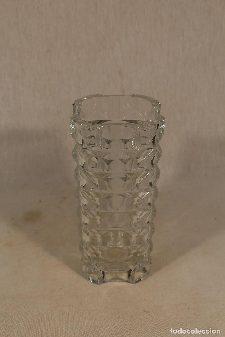 Vintage: jarron florero en cristal - Foto 5