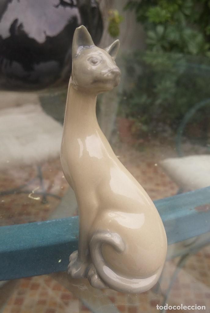 Vintage: Gato de porcelana - The Franklin Mint